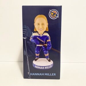 PWHL Vancouver Goldeneyes Hannah Miller #34 Bobblehead Figure Women’s Hockey